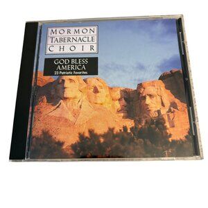 Mormon Tabernacle Choir God Bless America CD 23 Patriotic Favorites Jewel Case